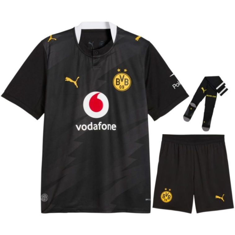 Maillot BVB Dortmund Exterieur Kit Enfant 2026 2027