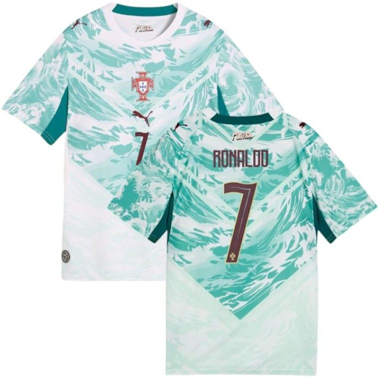 Maillot Portugal Enfant Exterieur 2026 2027 Ronaldo