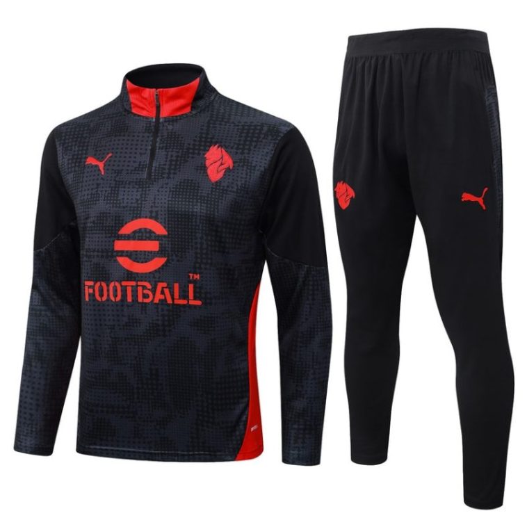Survetement Milan AC Training 2025 2026 Noir
