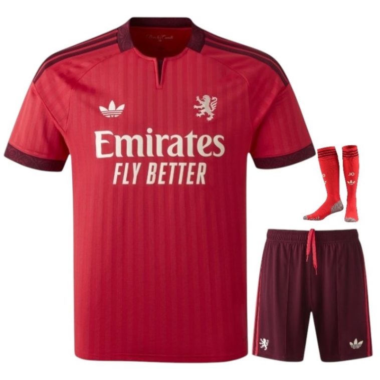Maillot Kit Enfant OL Exterieur 2026 2027