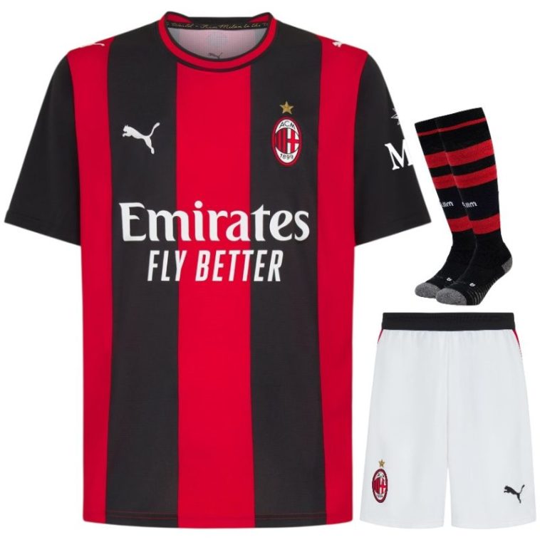 Maillot Milan AC Kit Enfant Domicile 2026 2027