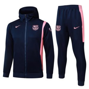 Survetement Barca Sweat 2025 2026 Bleu Rose