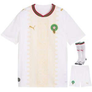 Maillot Maroc Kit Enfant Exterieur Coupe du Monde 2026