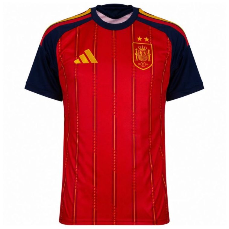 Maillot Match Espagne Domicile 2 Etoiles 2026 2027