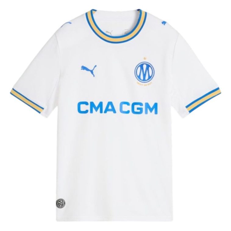 Maillot OM Enfant Domicile 2026 2027