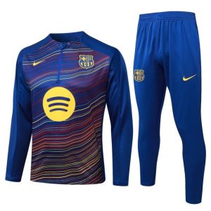 Survetement Barca Training 2025 2026 Bleu Clair