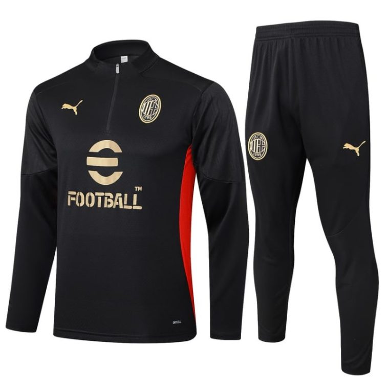 Survetement Milan AC Training 2024 2025 Noir