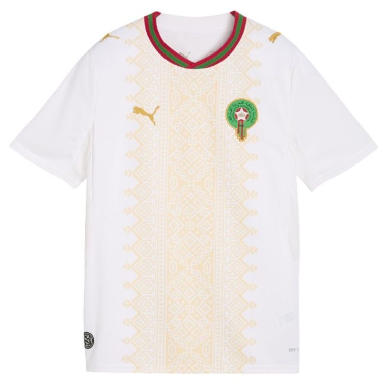Maillot Maroc Enfant Exterieur Coupe du Monde 2026
