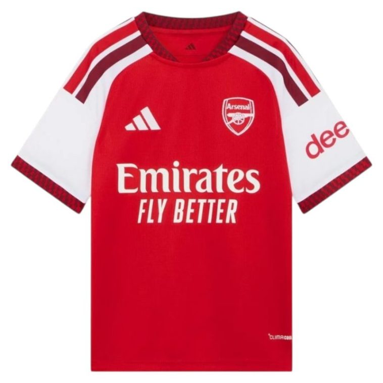 Maillot Arsenal Enfant Domicile 2026 2027