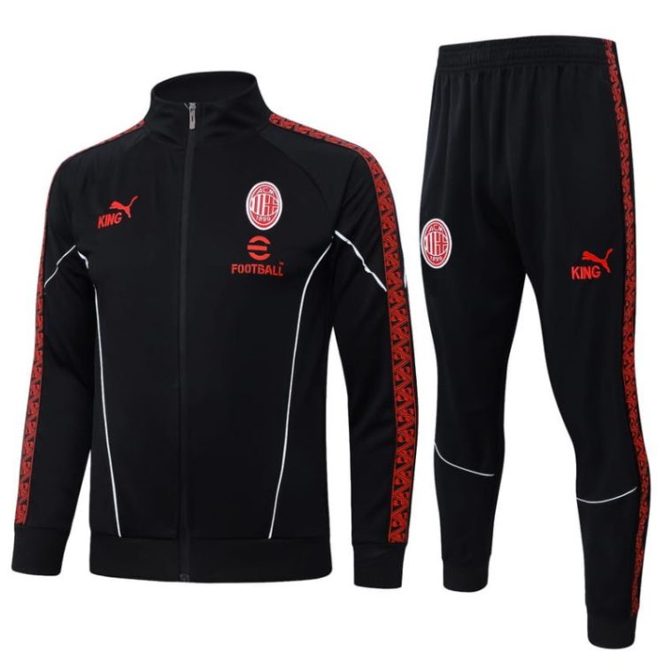 Survetement Milan AC Veste 2025 2026 Noir