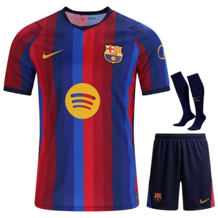 Maillot Barca Kit Enfant 2026 2027 Domicile