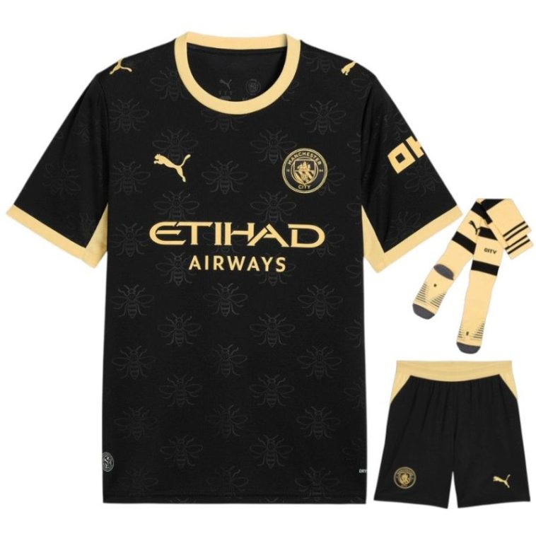 Maillot Manchester City Kit Enfant Exterieur 2026 2027