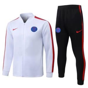 Survetement PSG Veste 2026 2027 Blanc Rouge