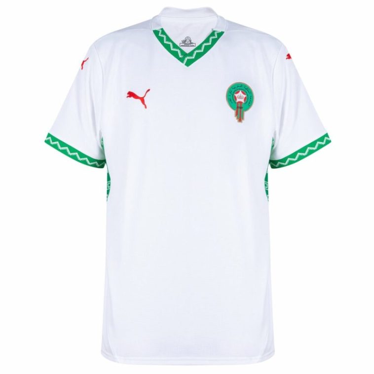 Maillot Match Maroc Exterieur 2026 2027