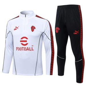 Survetement Milan AC Training 2025 2026 Blanc