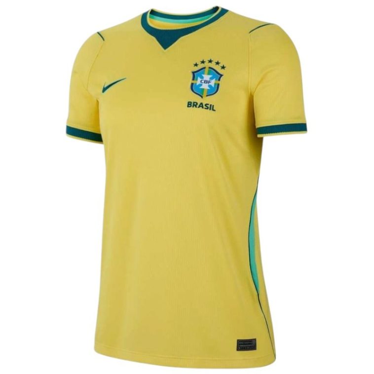 Maillot Bresil Femme Domicile 2026 2027